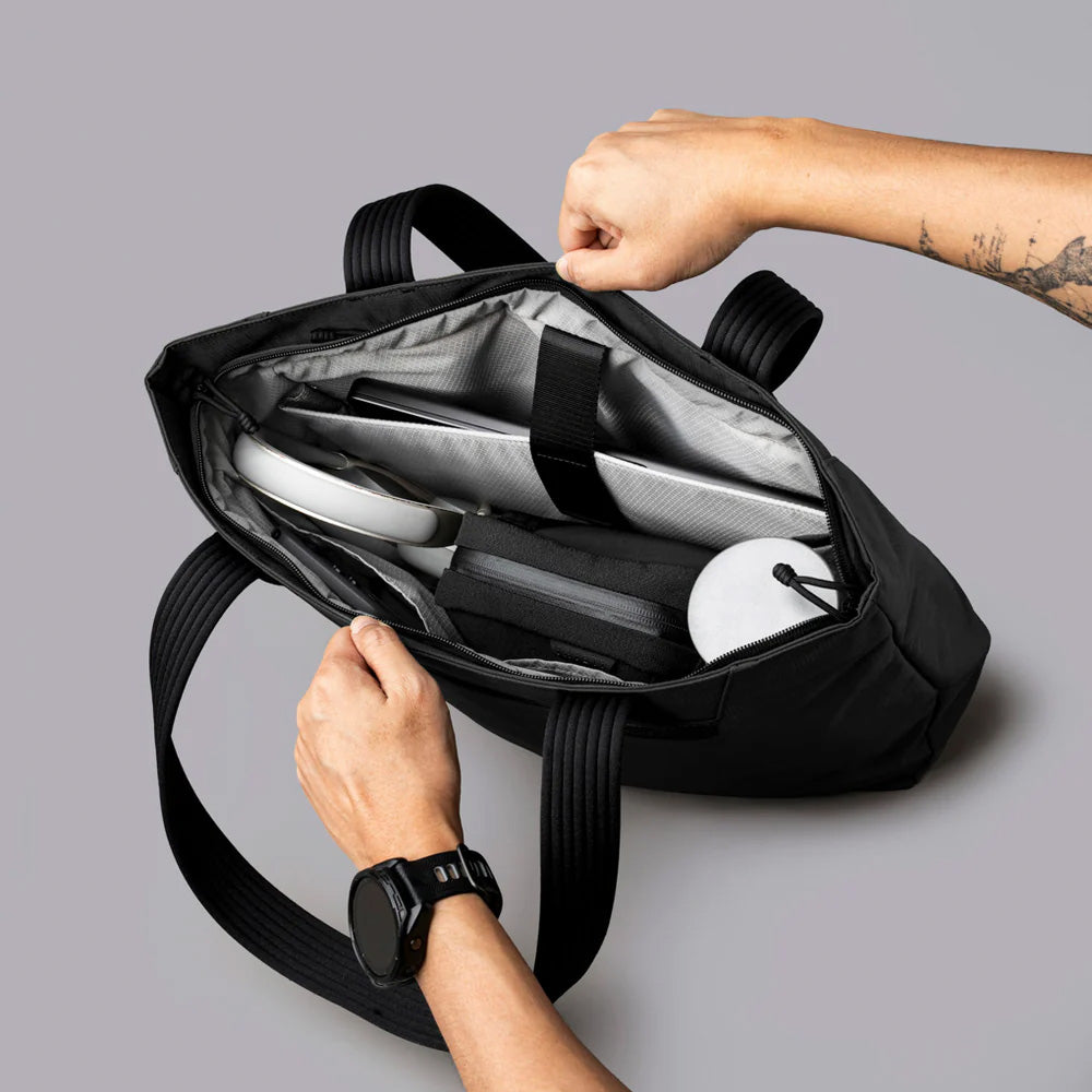 ALPAKA Flight Tote (L) Axoflux 400D Ripstop Nylon, Black