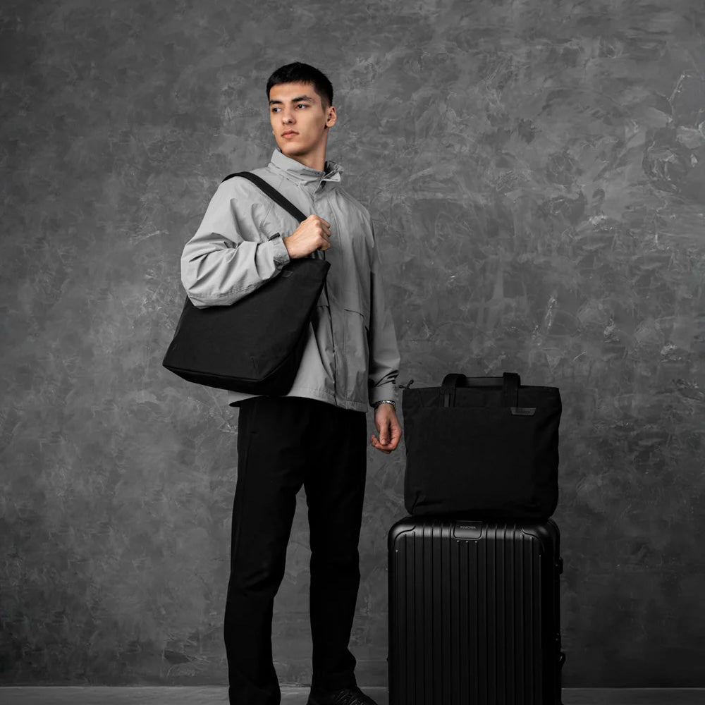 ALPAKA Flight Tote (L) Axoflux 400D Ripstop Nylon, Black