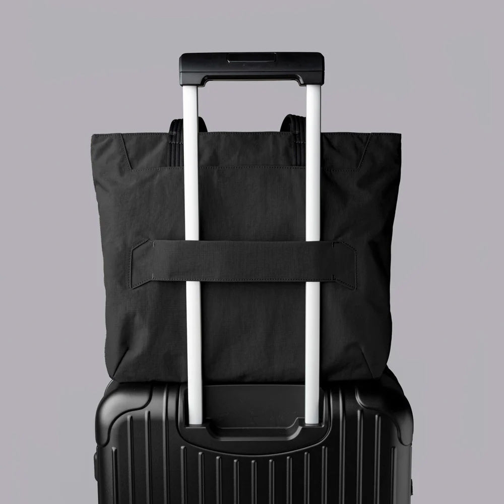 ALPAKA Flight Tote (M) Axoflux 400D Ripstop Nylon, Black