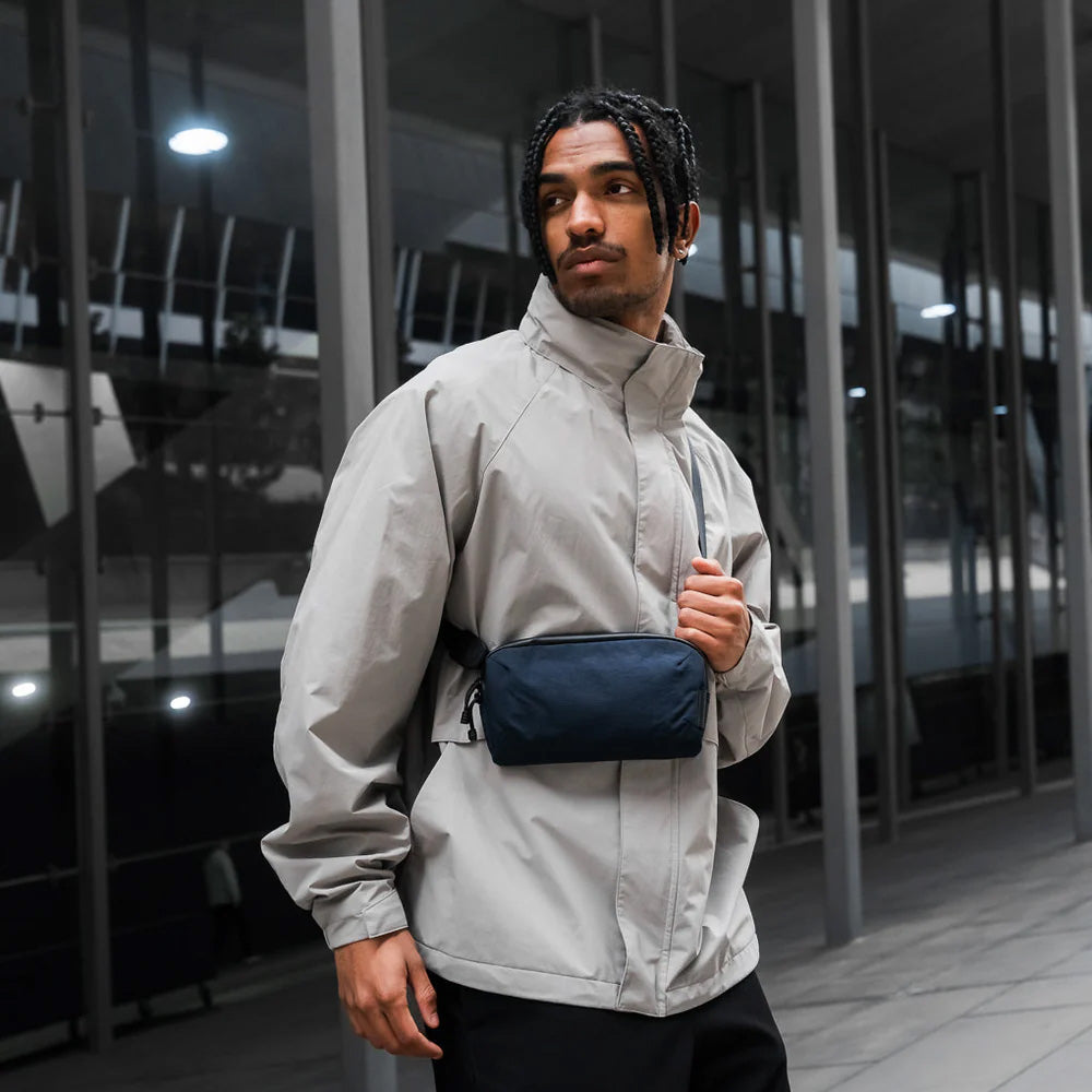 ALPAKA Flight Pouch Pro Axoflux 400D Ripstop Nylon, Moonlight Blue