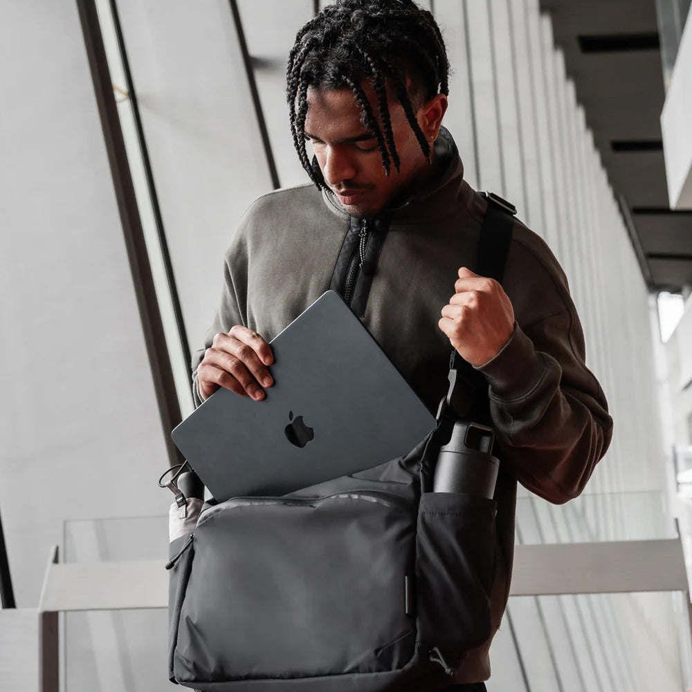 ALPAKA Flight Satchel Axoflux 210D, Black