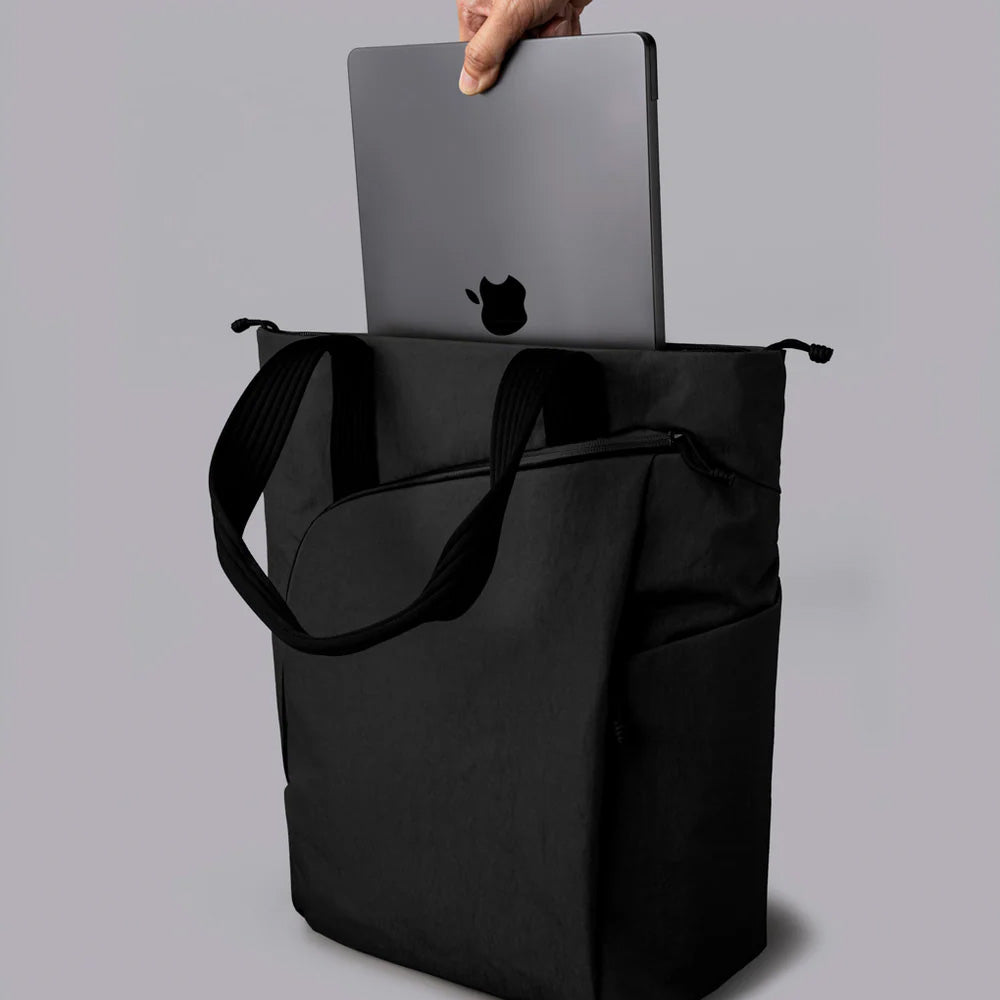 ALPAKA Flow Totepack Axoflux 400D Washed Nylon, Black