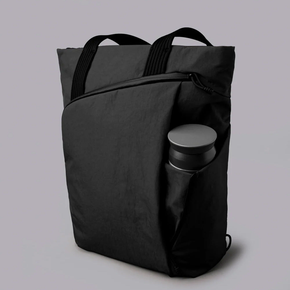 ALPAKA Flow Totepack Axoflux 400D Washed Nylon, Black