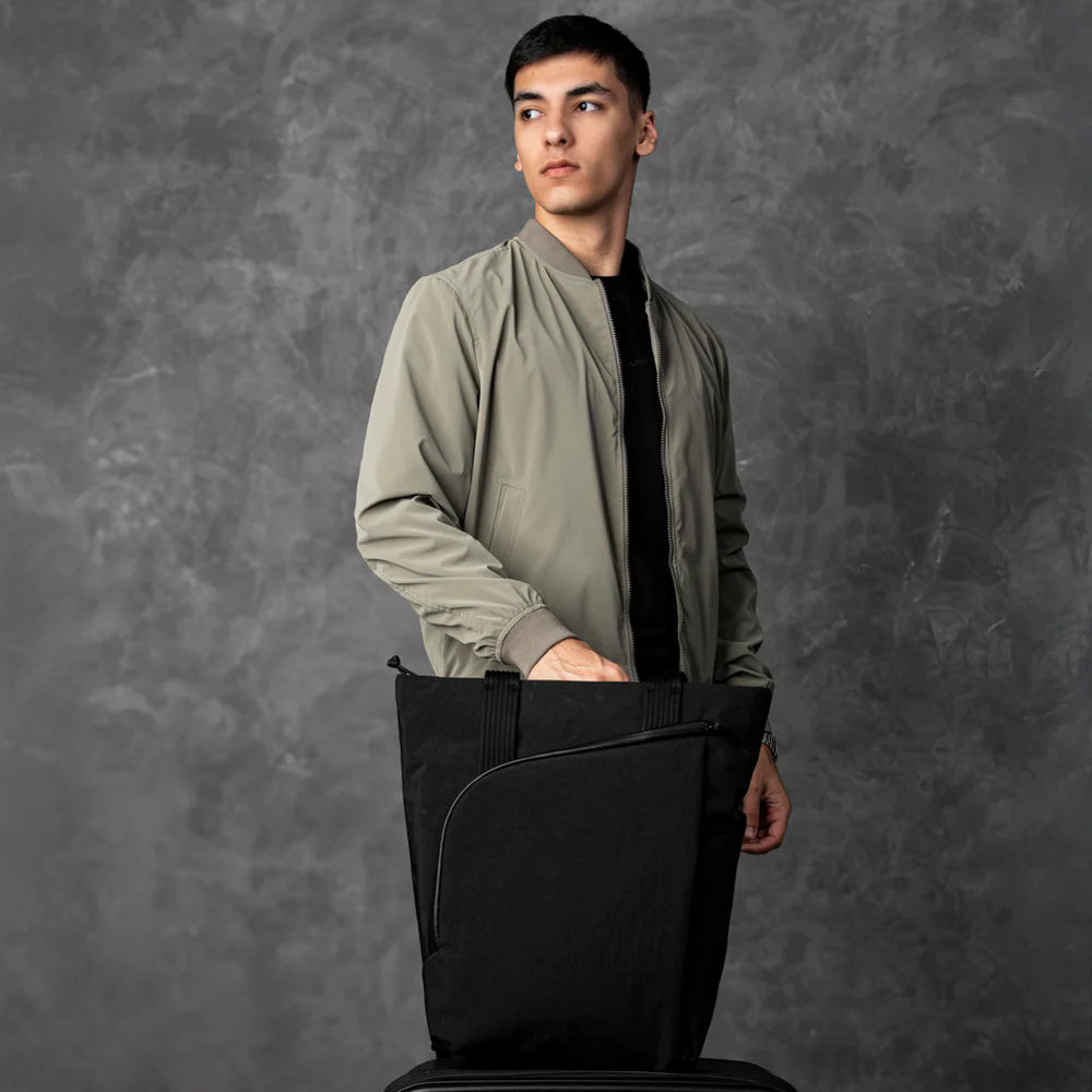 ALPAKA Flow Totepack Axoflux 400D Washed Nylon, Black