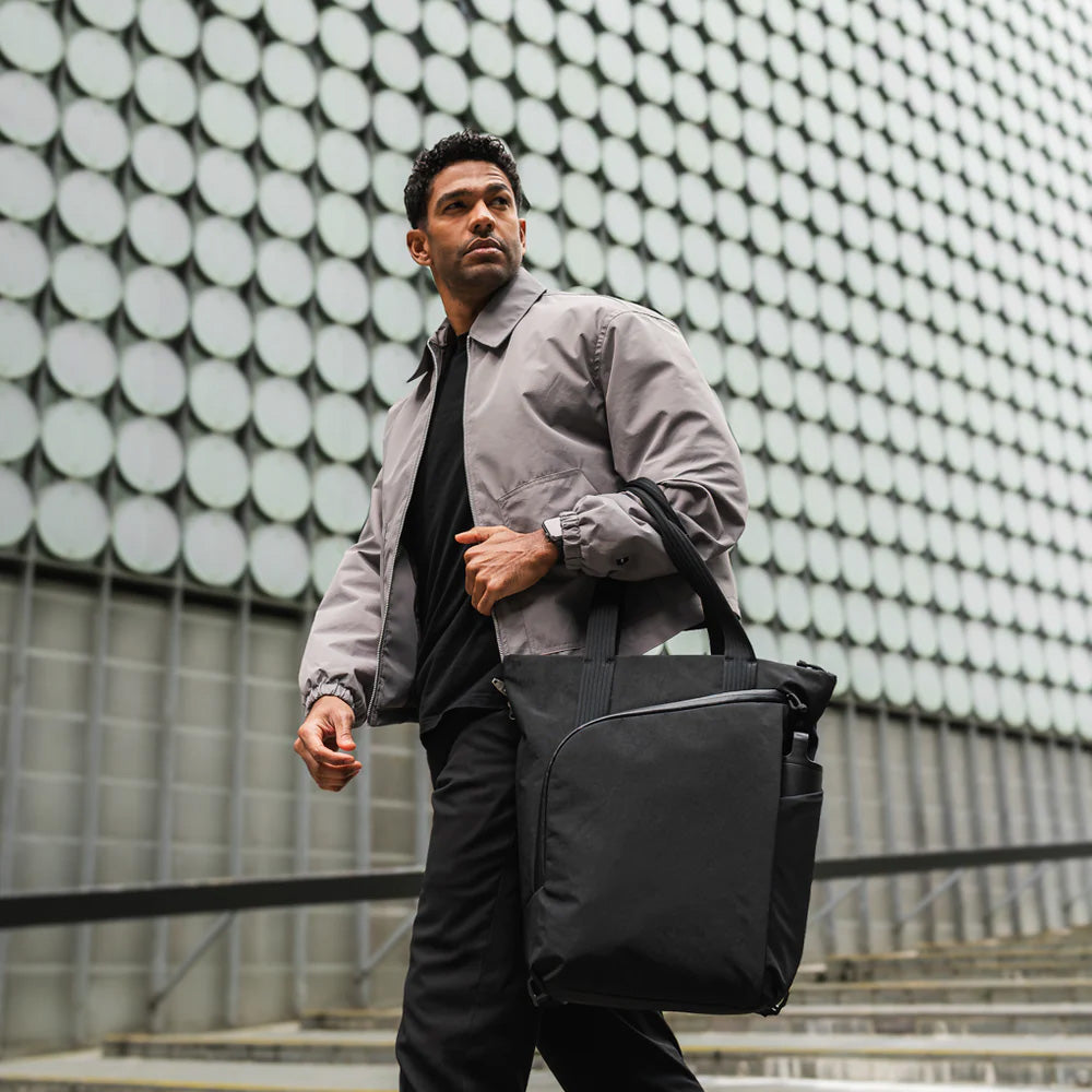 ALPAKA Flow Totepack Axoflux 400D Washed Nylon, Black