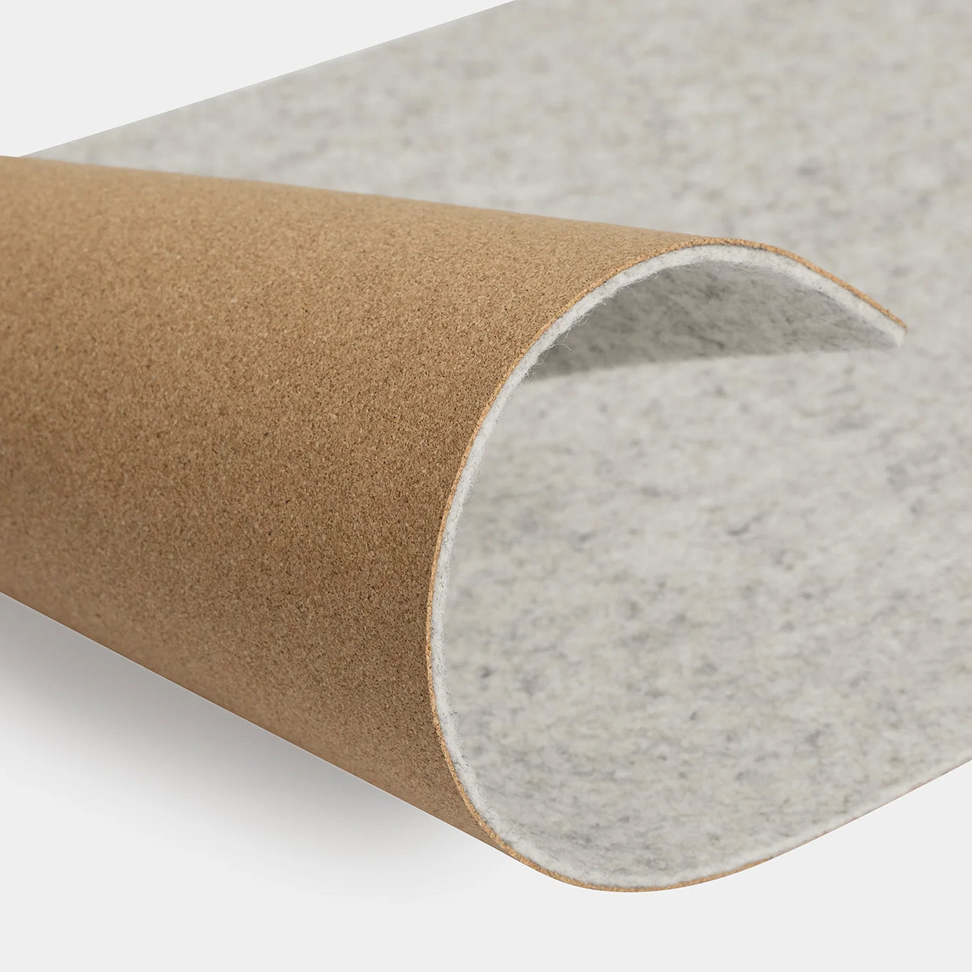 Oakywood Felt&Cork Desk Mat XL (100 x 40 cm), Stone Grey
