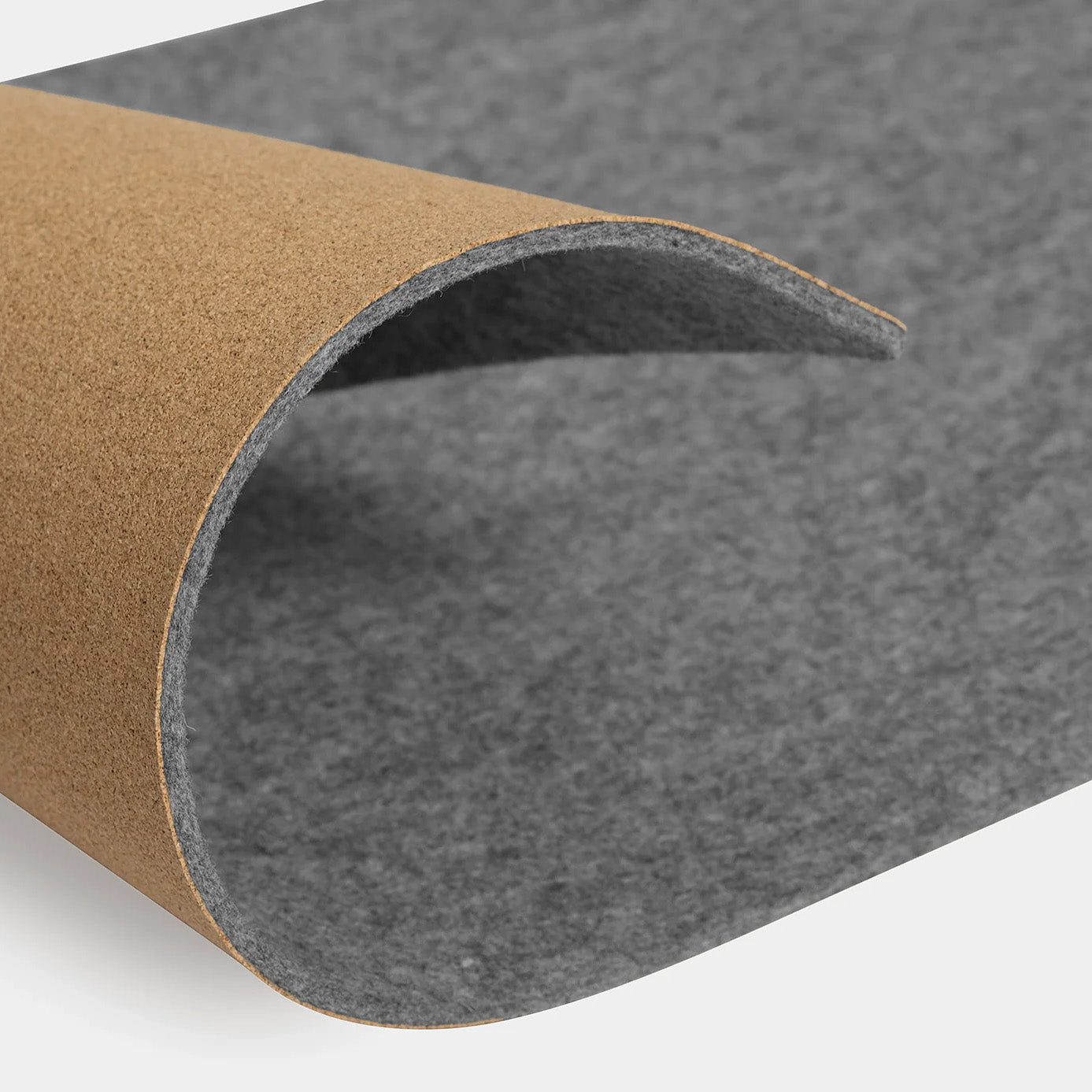 Oakywood Felt&Cork Desk Mat XL (100 x 40 cm), Grey