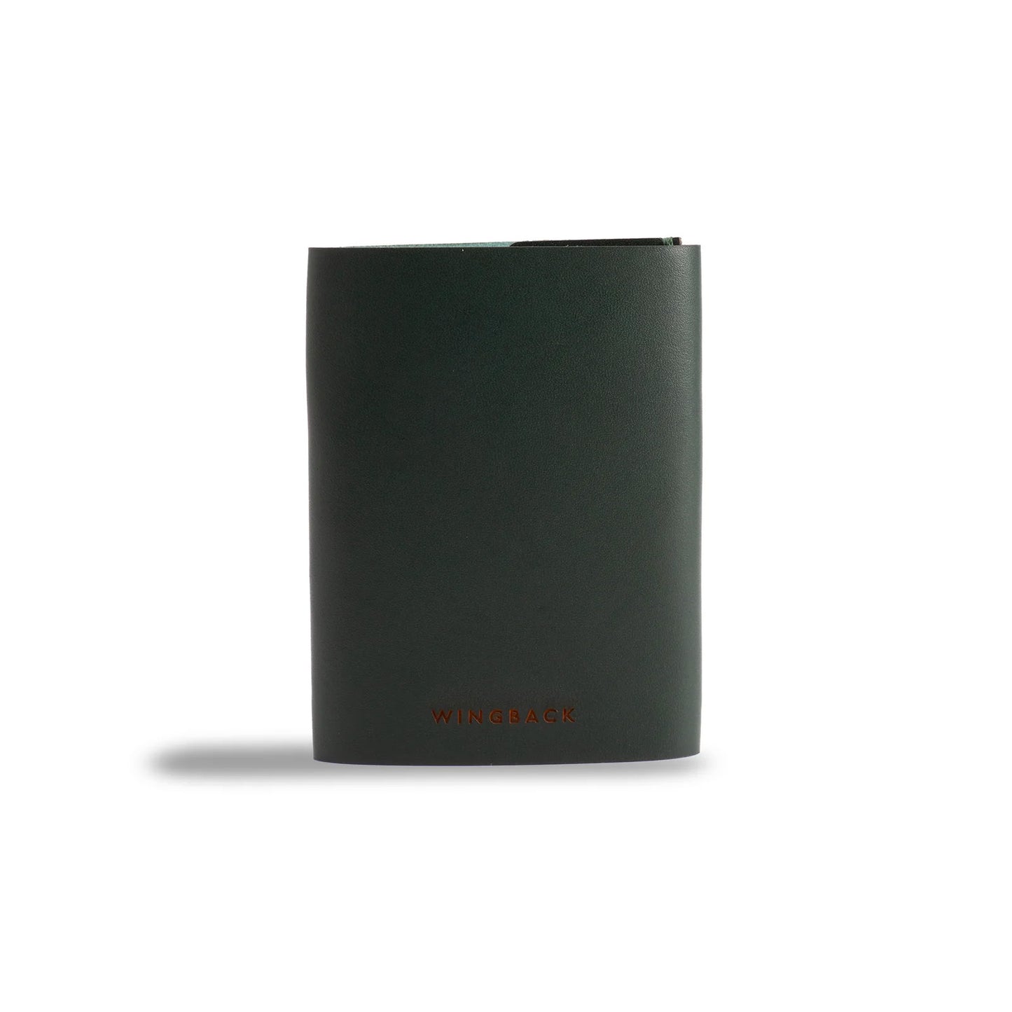 Wingback Cash Wallet, British Racing Green