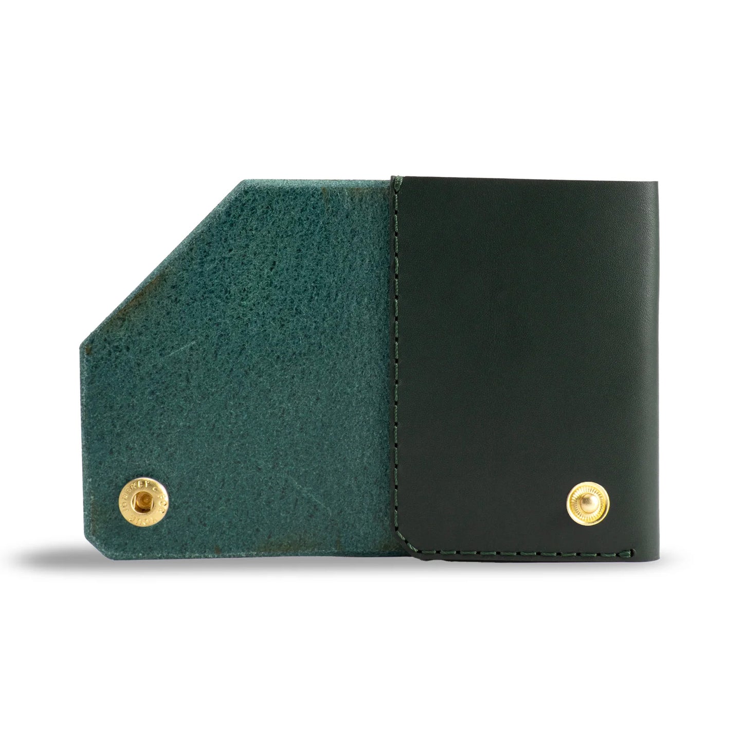 Wingback Cash Wallet, British Racing Green