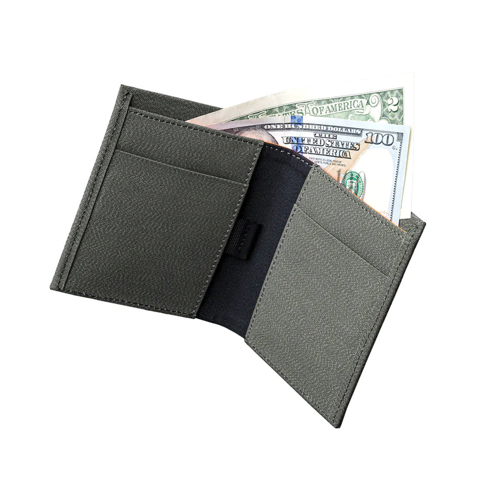 ALPAKA Ark Bifold Cash Wallet Axoflux 300D, Grey