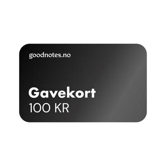 Goodnotes.no Gavekort