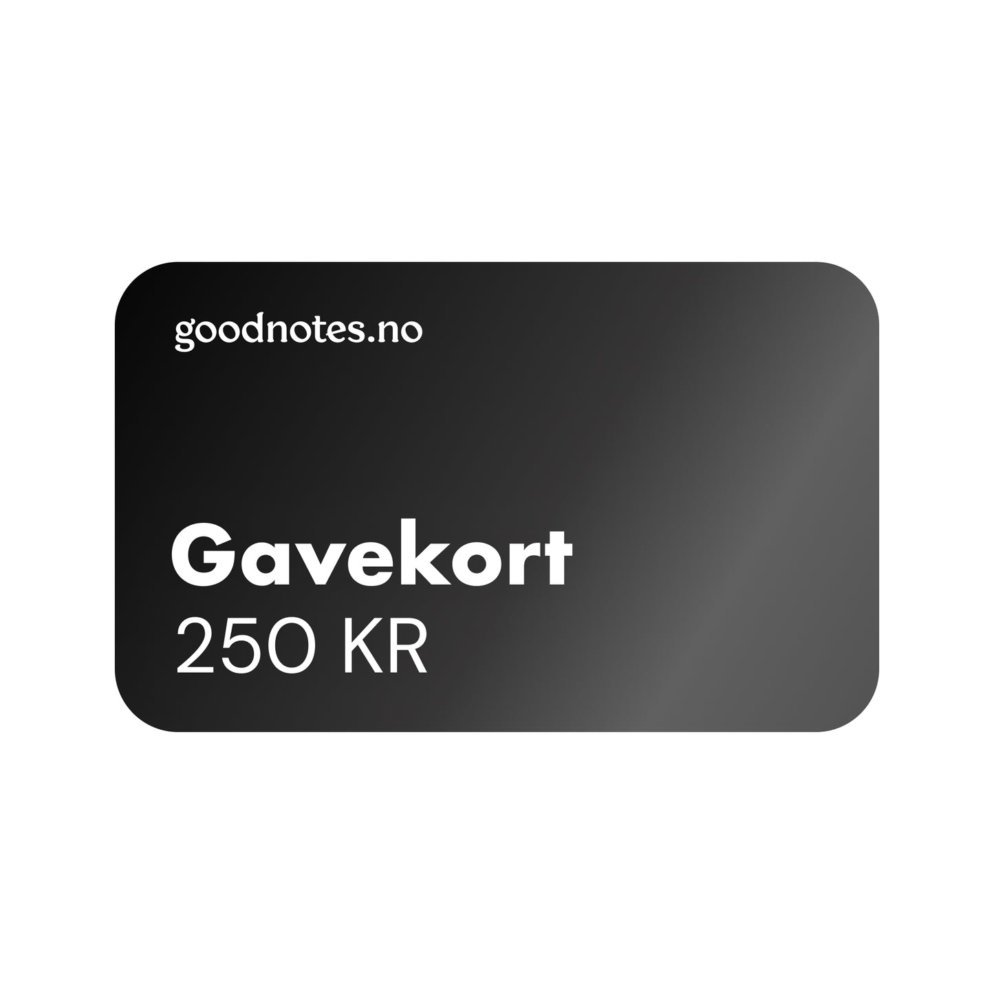 Goodnotes.no Gavekort