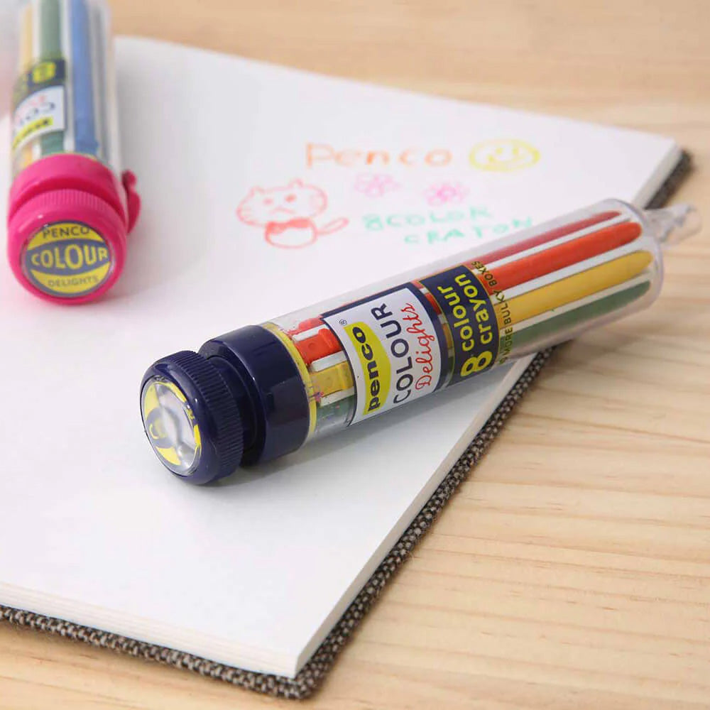 Hightide Penco 8 Colour Crayon