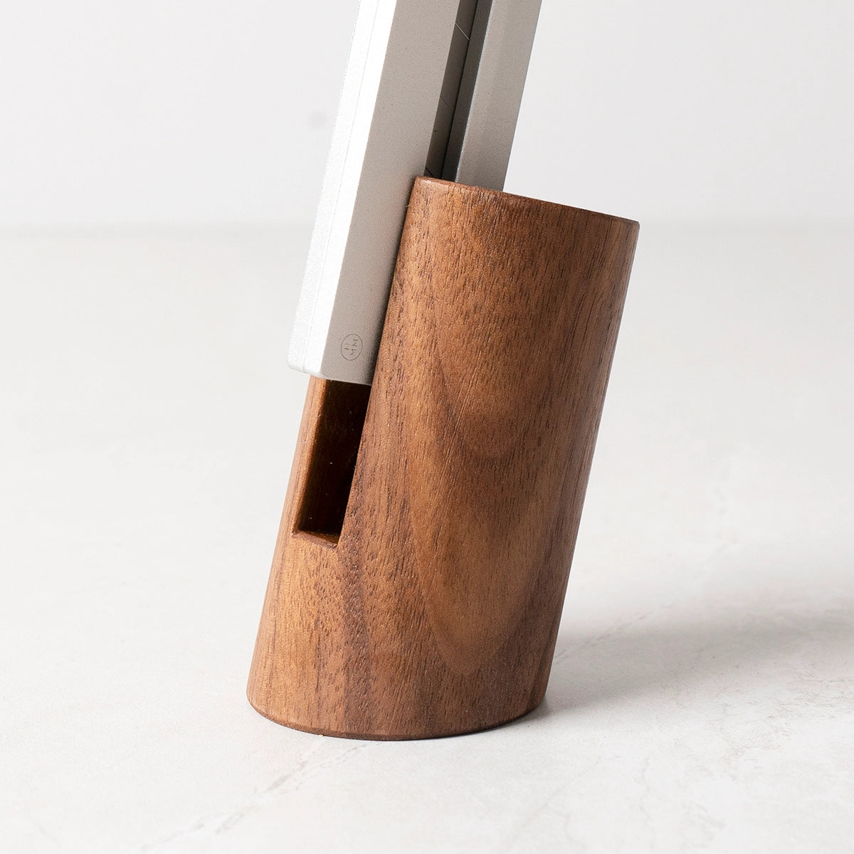 HMM Utility Knife Stand Wooden Holder