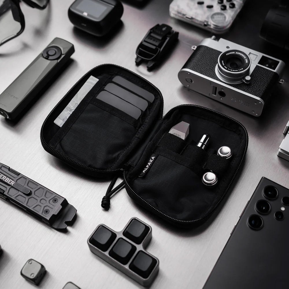 ALPAKA HUB Pouch V2 Axoflux 210D, Black