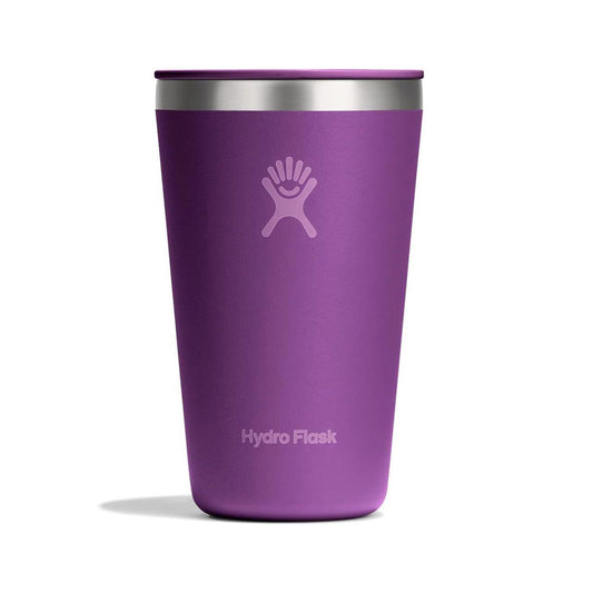 Hydro Flask All Around Tumbler Press-In Lid 16oz, Beachplum Purple