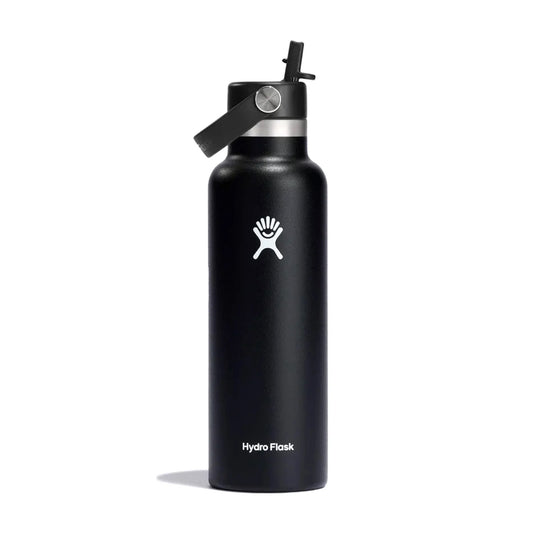 Hydro Flask Standard Mouth with Flex Straw Cap med Sugerør, 621 ml (21oz)