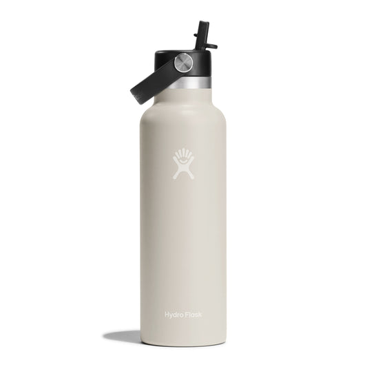 Hydro Flask Standard Mouth with Flex Straw Cap med Sugerør, 621 ml (21oz)