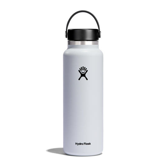 Hydro Flask Wide Mouth Bottle Flex Cap 40oz, White
