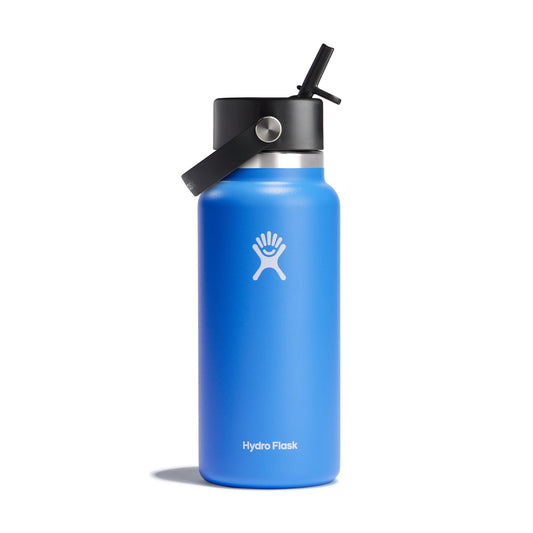 Hydro Flask Wide Mouth with Flex Straw Cap 32oz, Cascade