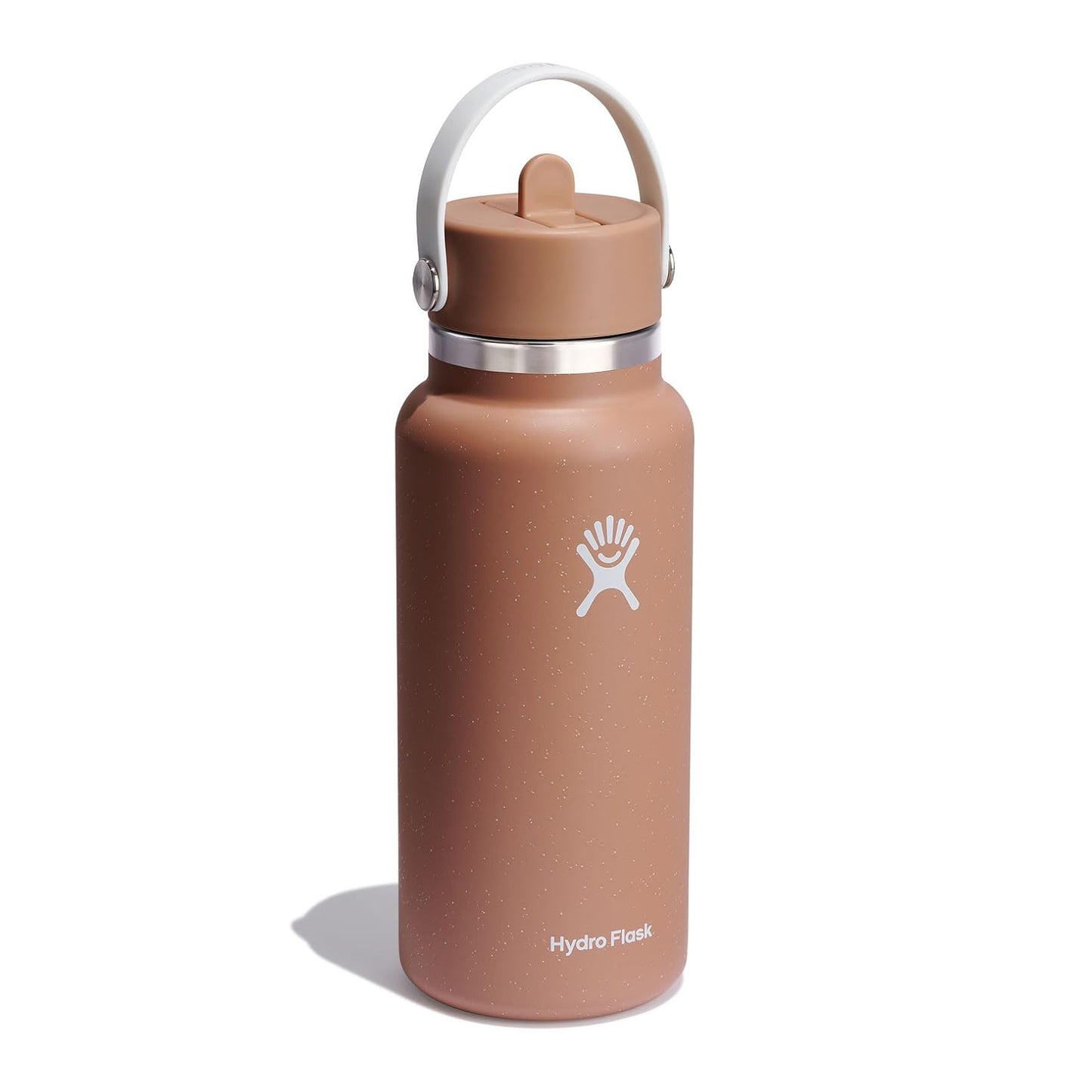Hydro Flask Wide Mouth with Flex Straw Cap 32oz, Speckle Sandy