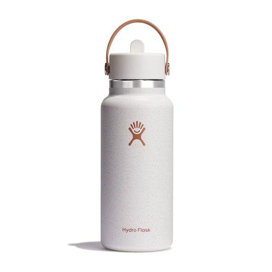 Hydro Flask Wide Mouth with Flex Straw Cap 32oz, Speckle Seasalt