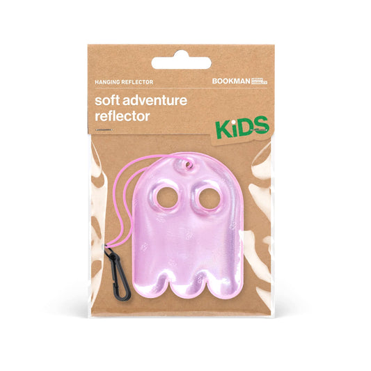 Bookman Urban Visibility Hanging Reflectors Adventure Kids, Ghost Pink