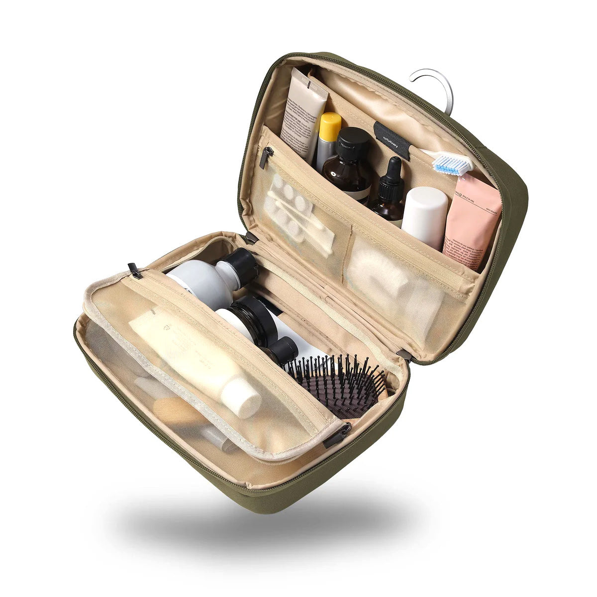Orbitkey Hanging Toiletry Pouch, Olive