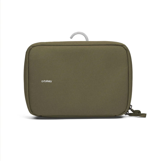Orbitkey Hanging Toiletry Pouch, Olive