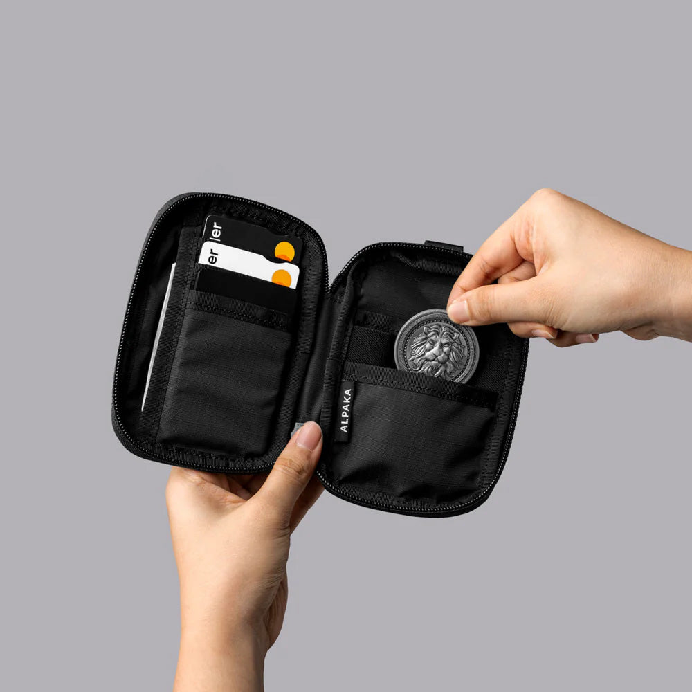 ALPAKA HUB Pouch V2 Axoflux 210D, Black