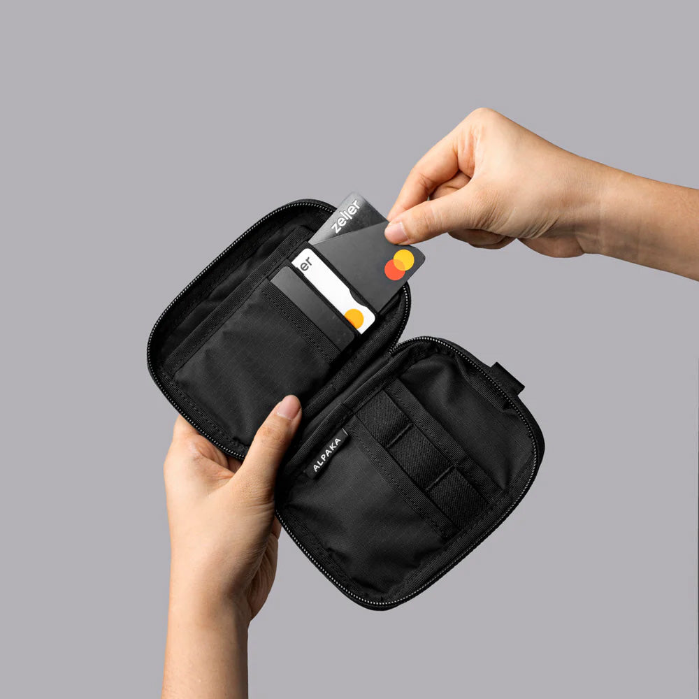 ALPAKA HUB Pouch V2 Axoflux 210D, Black