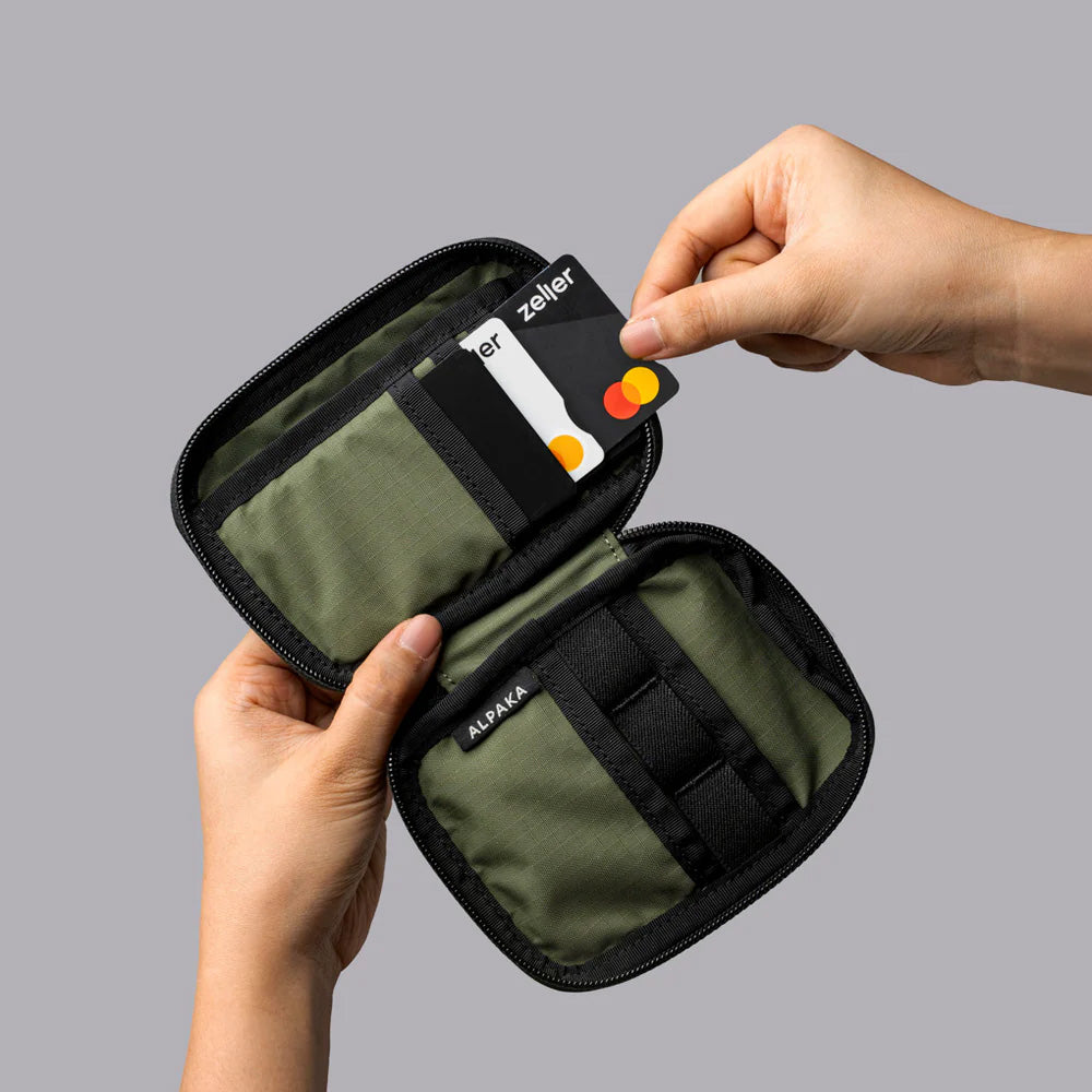 ALPAKA HUB Pouch V2 Axoflux 210D, Green