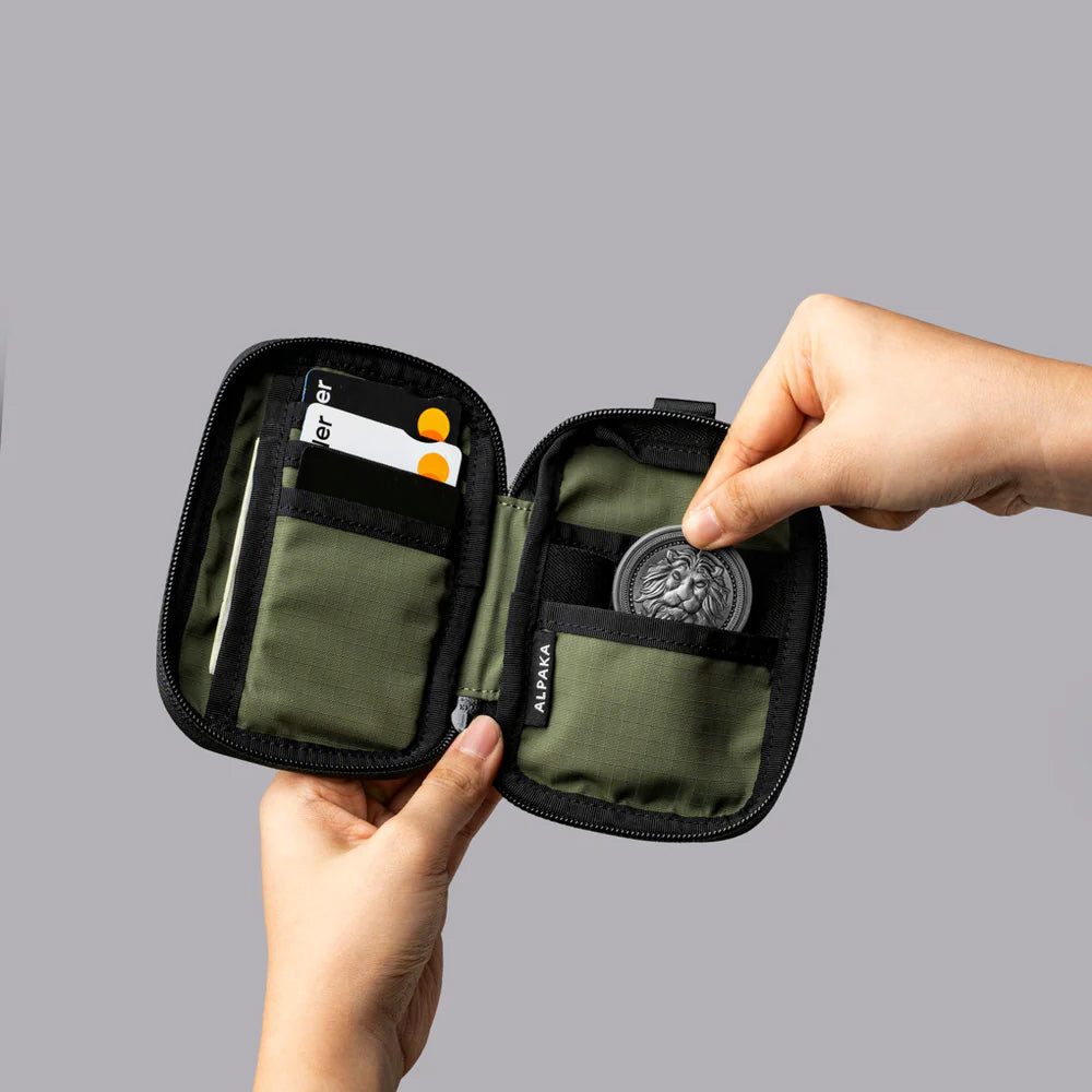 ALPAKA HUB Pouch V2 Axoflux 210D, Green