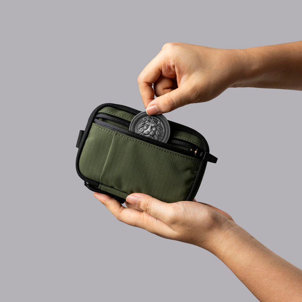 ALPAKA HUB Pouch V2 Axoflux 210D, Green