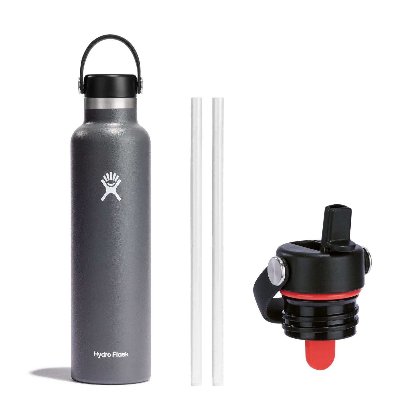 Hydro Flask Standard Mouth Flex Cap + Straw Cap, 710ml (24oz)
