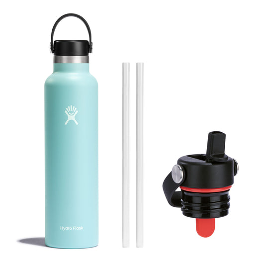 Hydro Flask Standard Mouth Flex Cap + Straw Cap, 710ml (24oz)