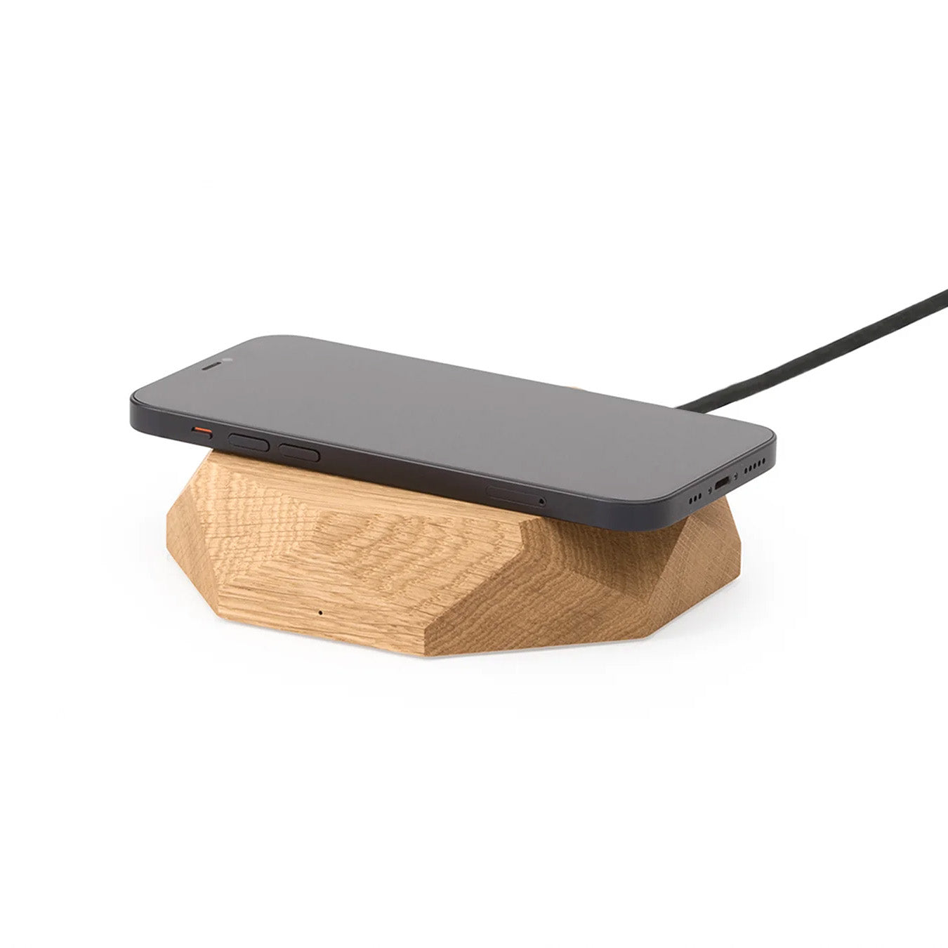 Oakywood Geometric Charging Pad, Oak