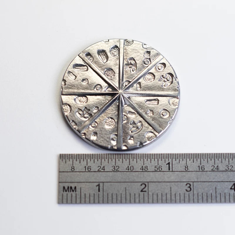 Shire Post Mint Pizzas Of Eight Supreme Wax Sealing Coin