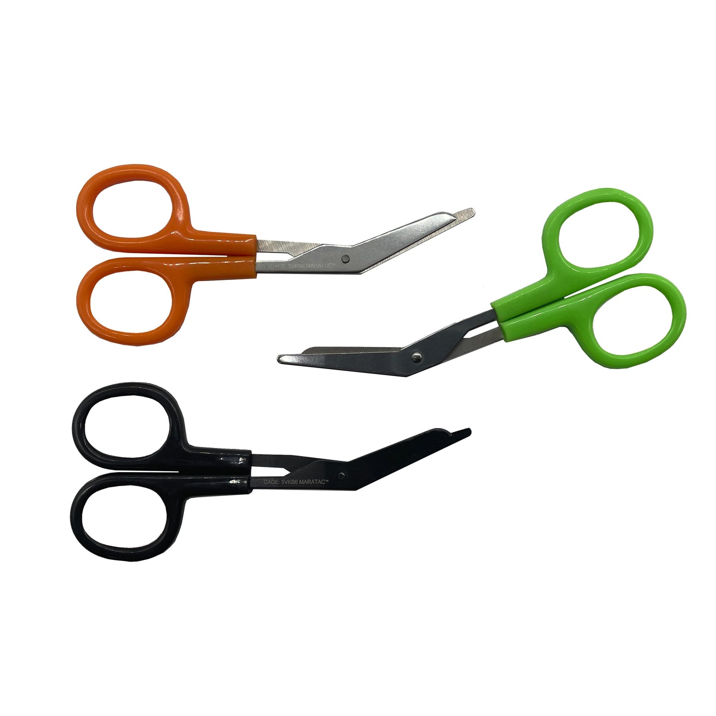 CountyComm Mini Utility Scissors By Maratac® Gen 2, Onyx Black / Black Blade