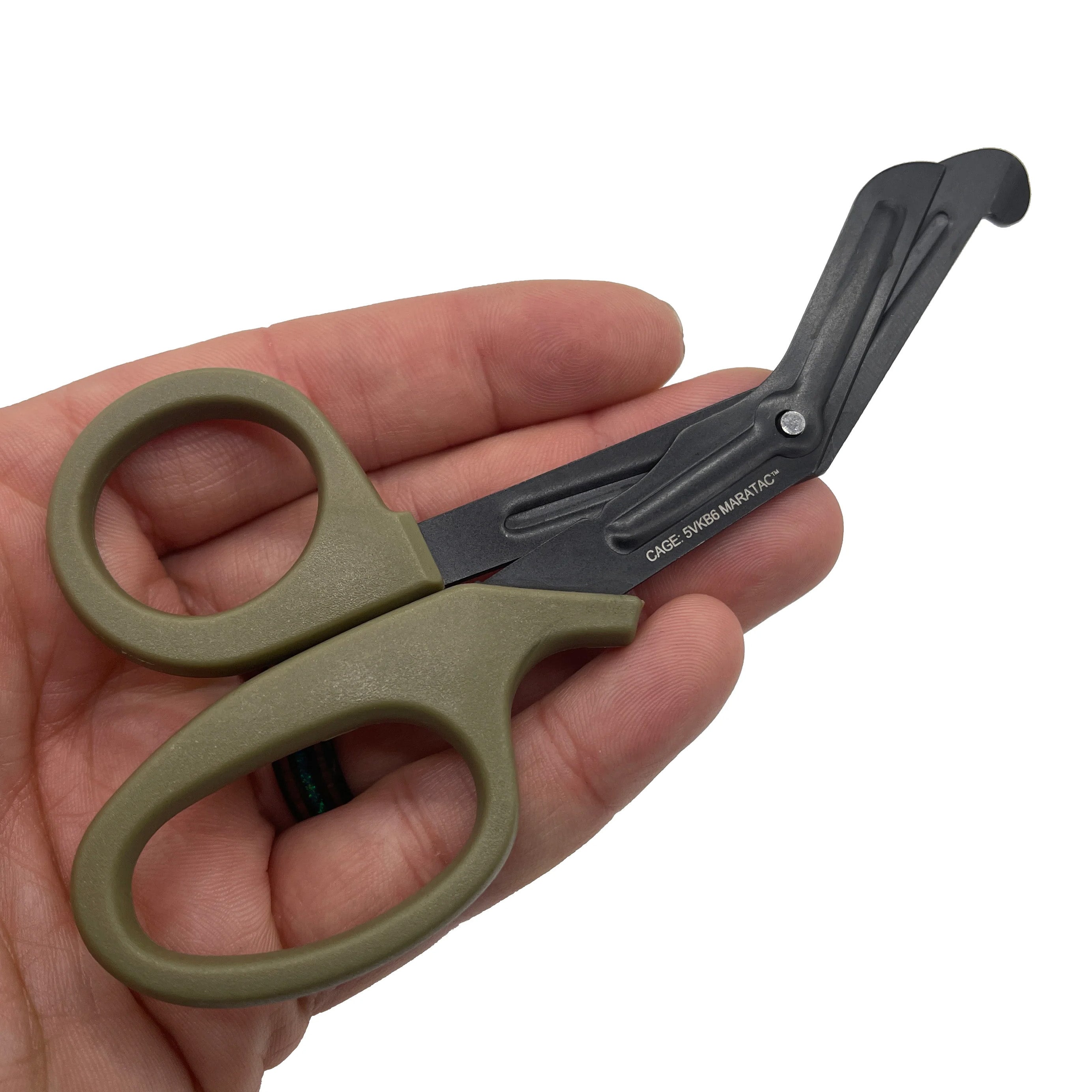 CountyComm Compact Trauma Shears Gen 3 By Maratac®, Coyote Tan ...