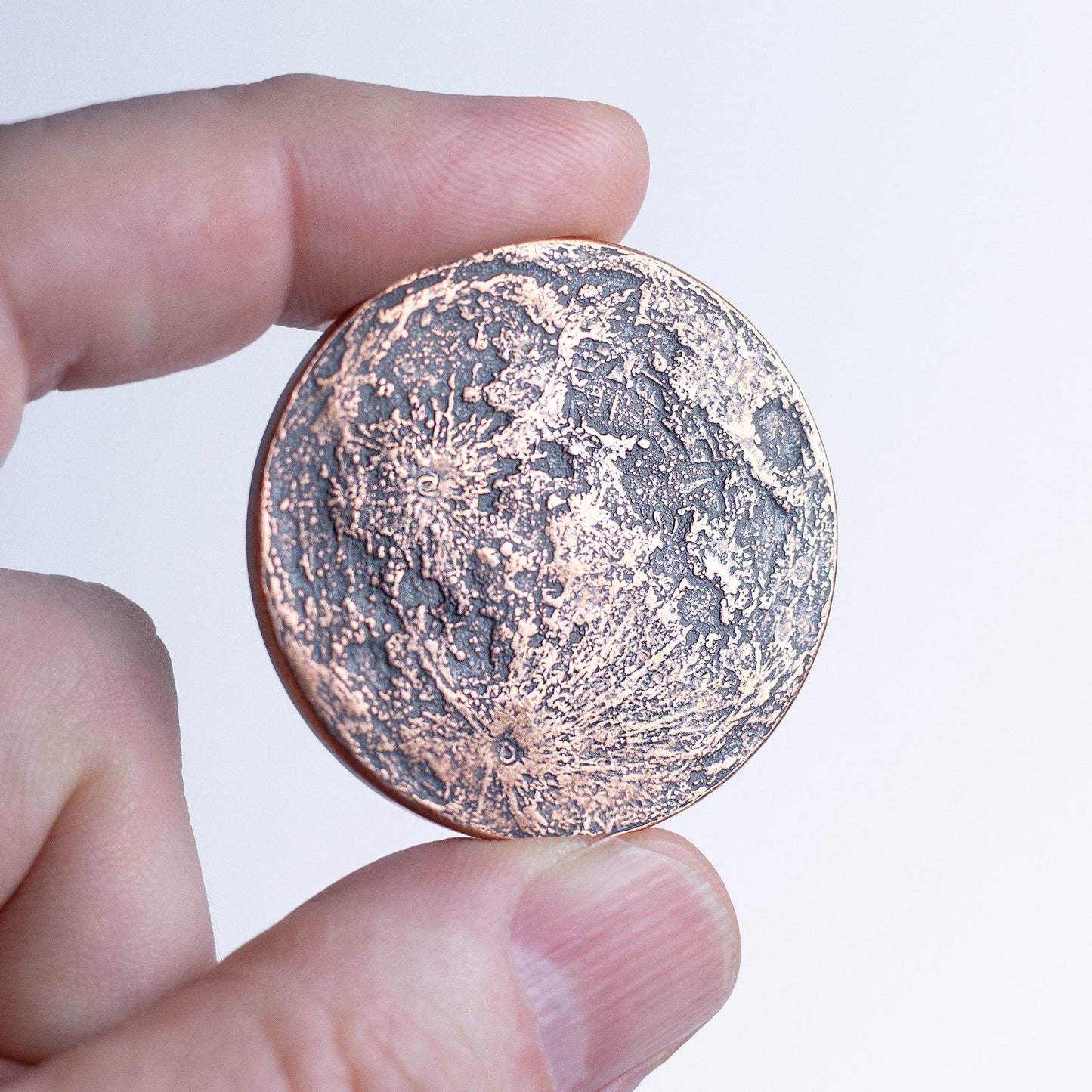 Shire Post Mint Copper Super Blood Moon Coin, Large 1.5 in