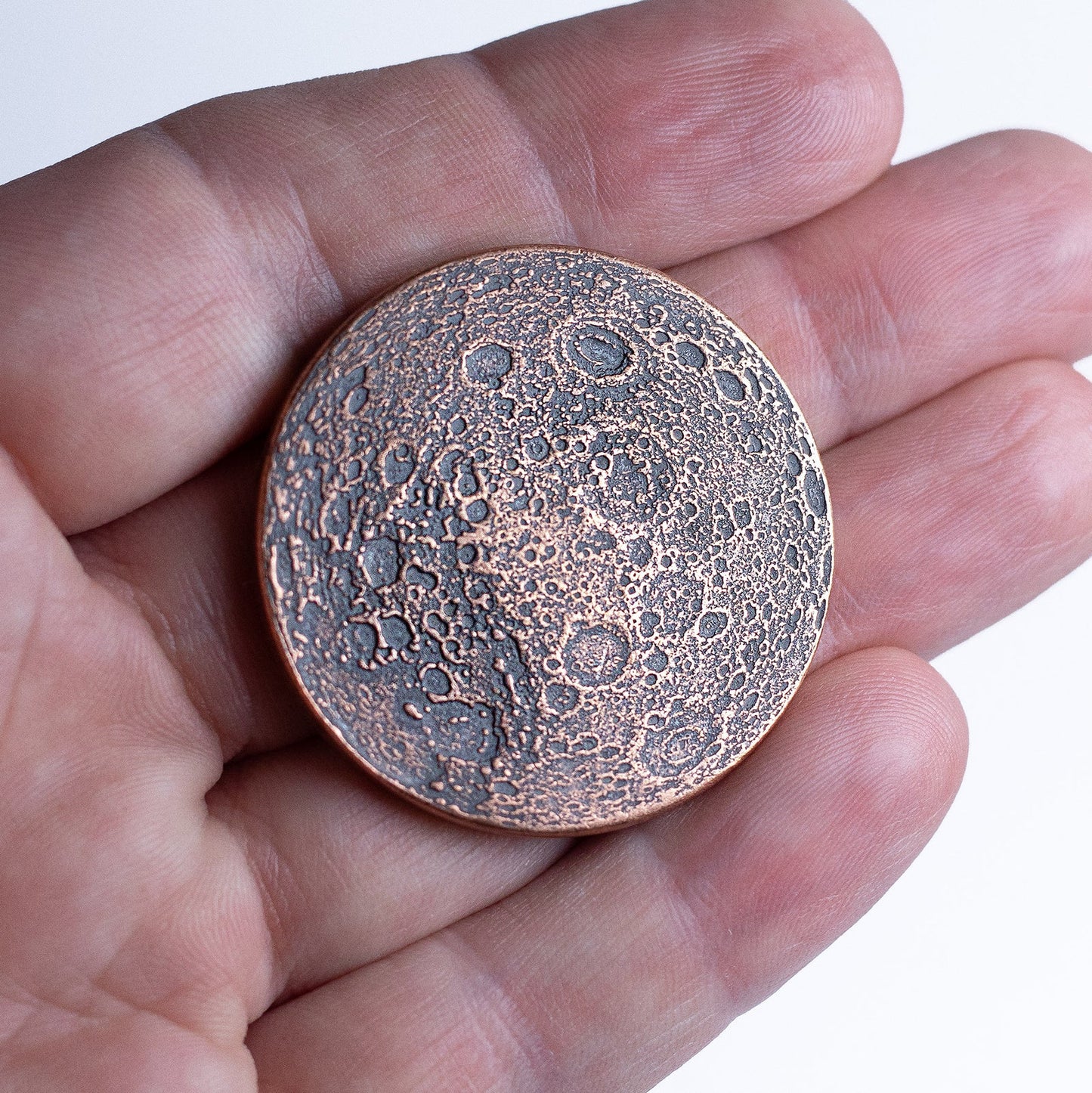 Shire Post Mint Copper Super Blood Moon Coin, Large 1.5 in