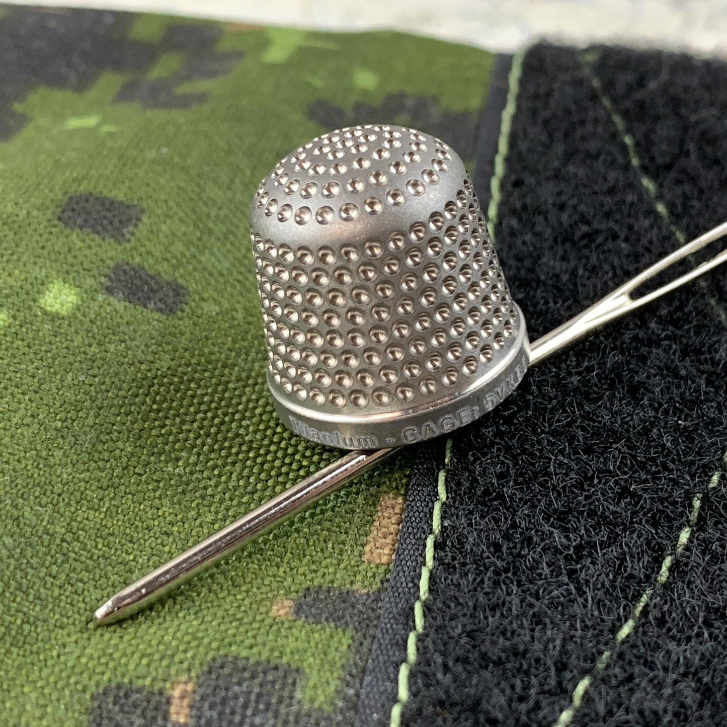 CountyComm Indestructible Titanium Thimble by Maratac®