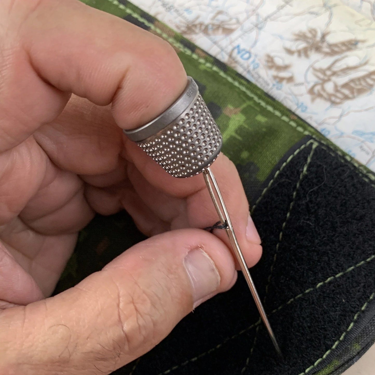 CountyComm Indestructible Titanium Thimble by Maratac®