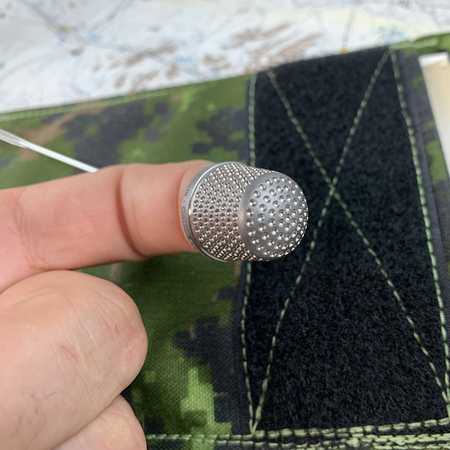 CountyComm Indestructible Titanium Thimble by Maratac®