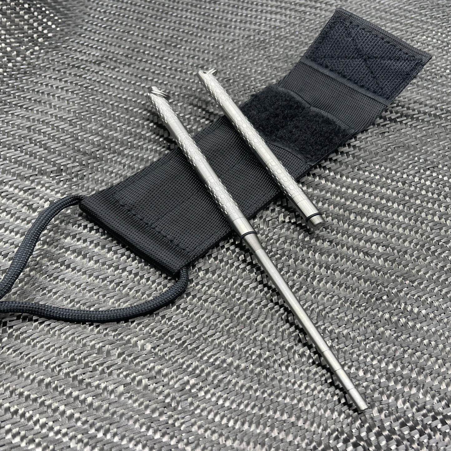 CountyComm Take 2 Titanium Chopstick Set by Maratac®