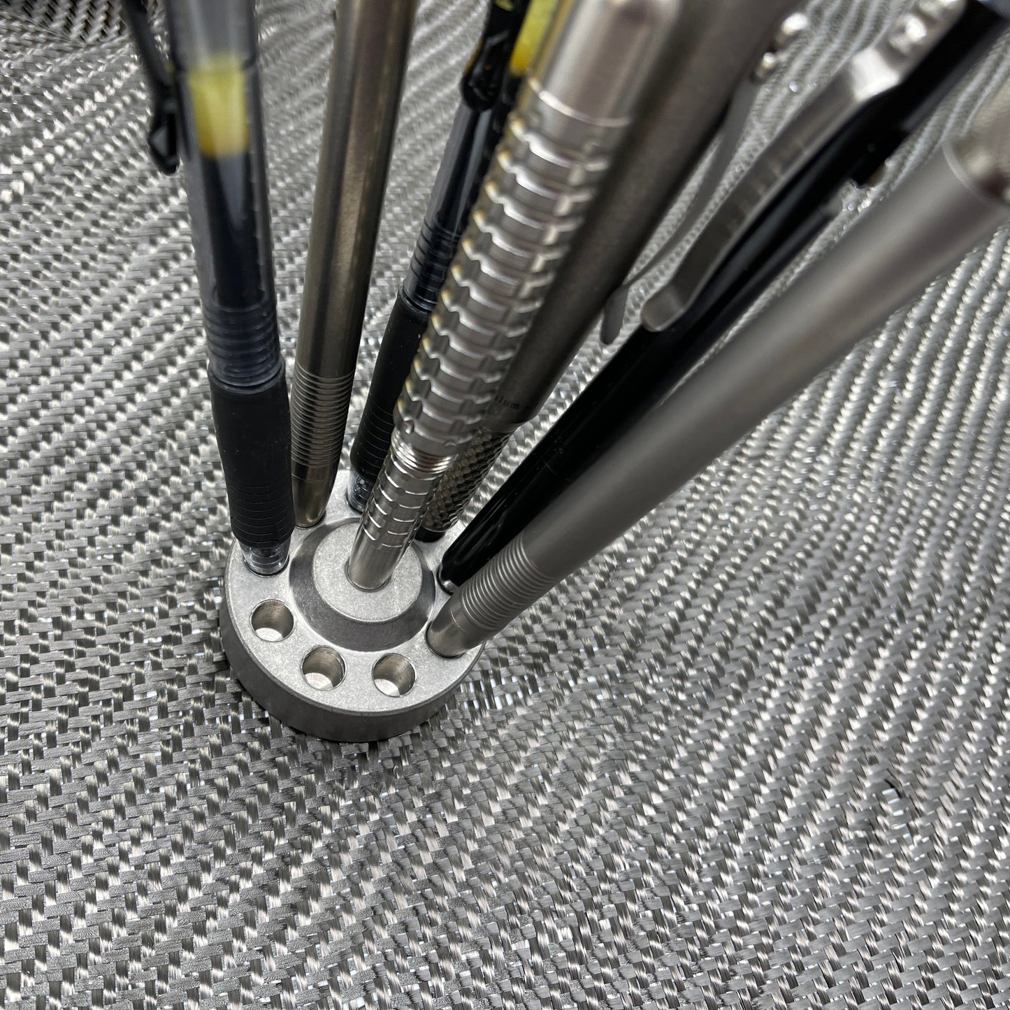 CountyComm Universal Titanium Desk Stand for 1/4" Screwdriver Sets Gen 2