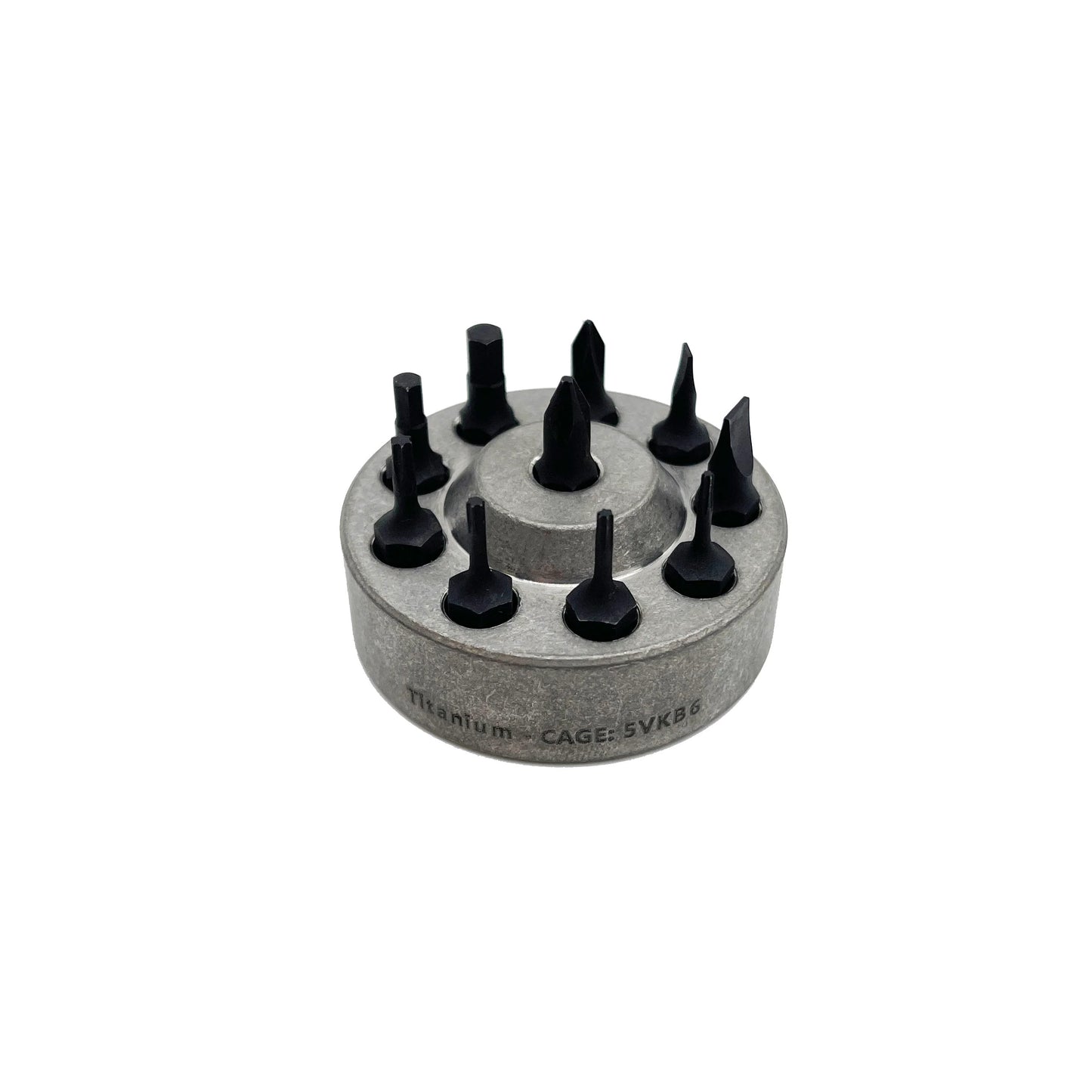 CountyComm Universal Titanium Desk Stand for 1/4" Screwdriver Sets Gen 2