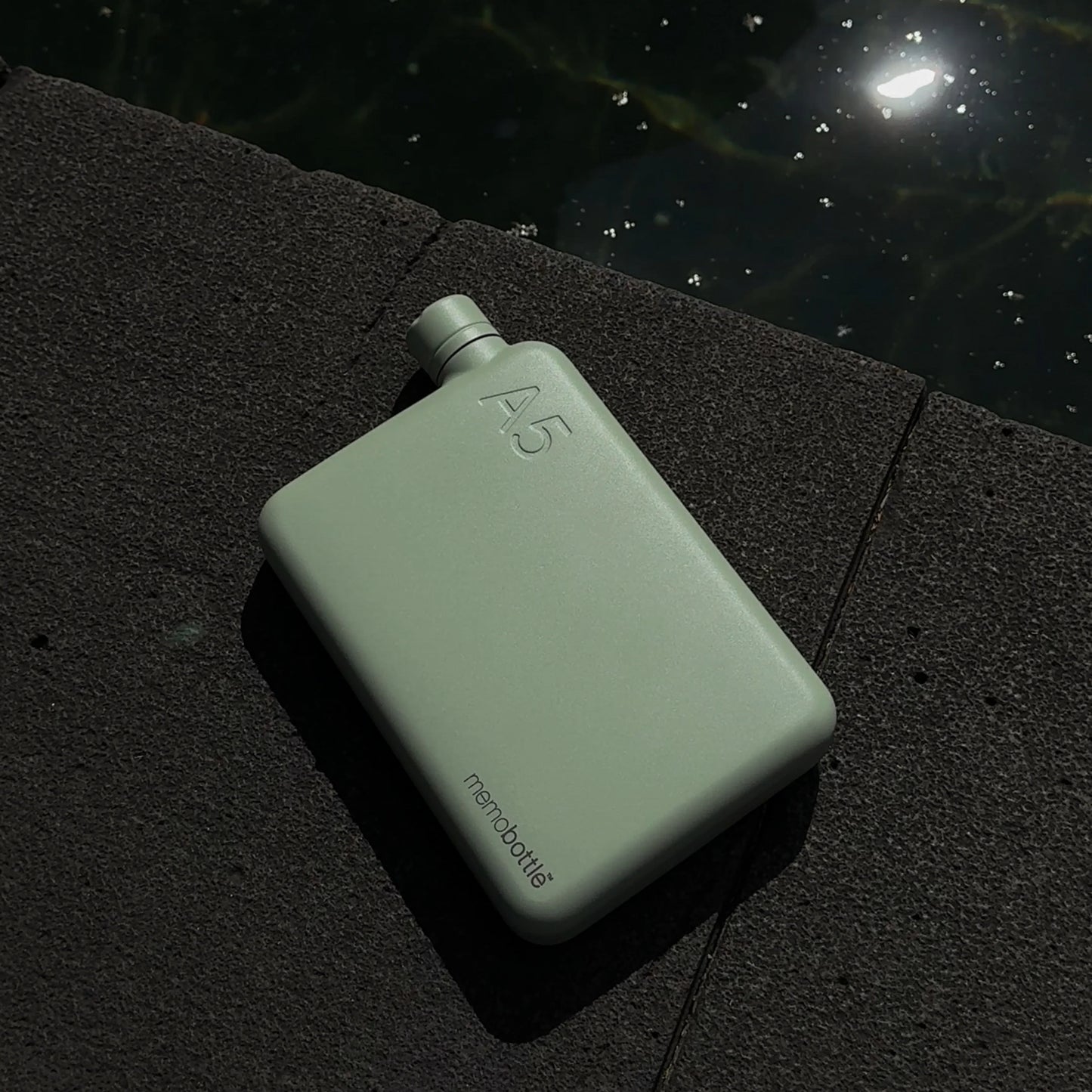 Memobottle™ A5 Stainless Steel 1080ml, Pistachio