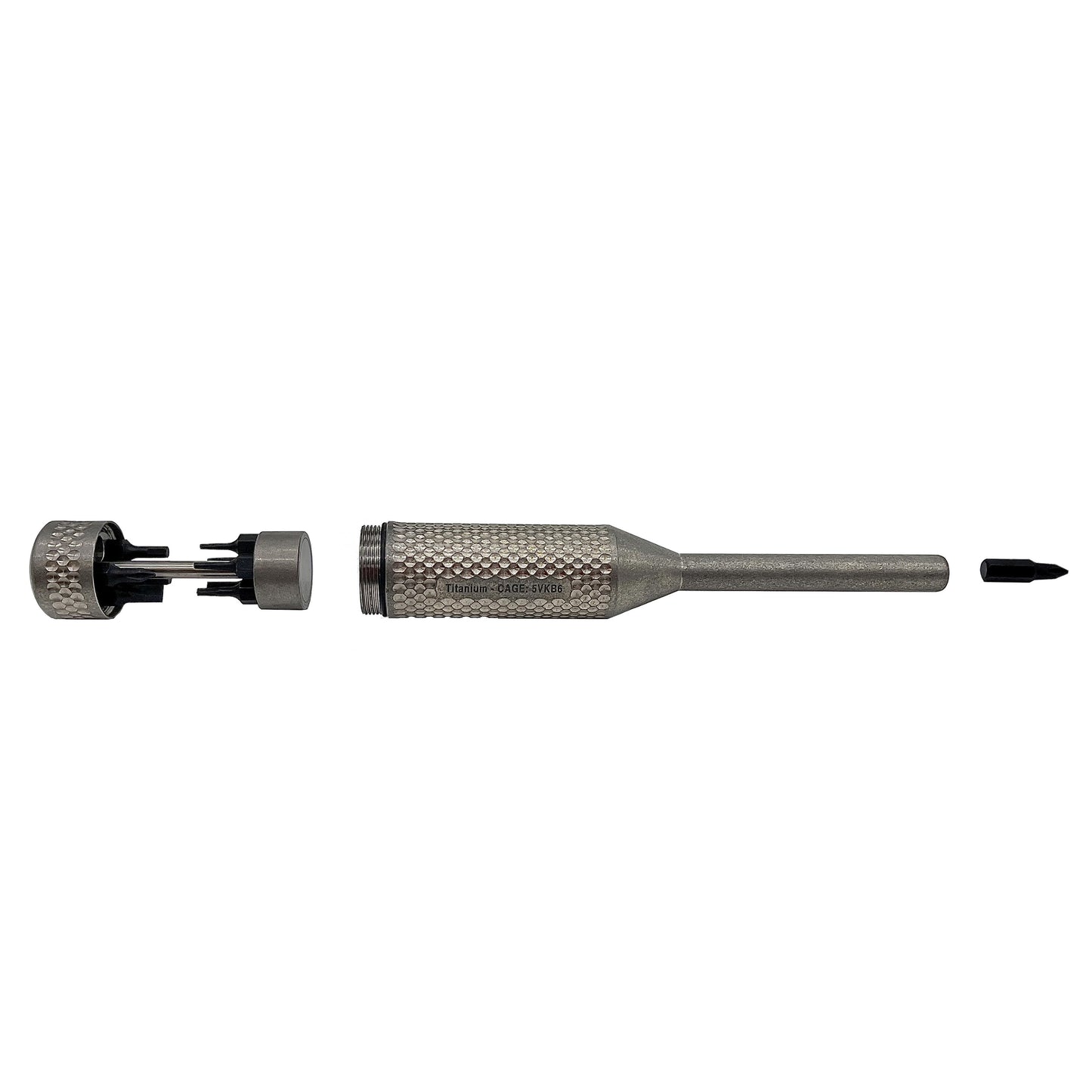 CountyComm Titanium Aviation Multi-Bit Screwdriver - Gen 2